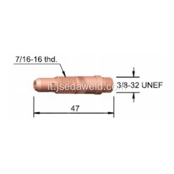 TIG Welding Collet Body 10n